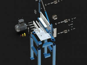 Belt Grinder 3D Model