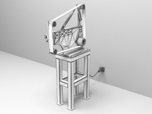 Belt Grinder 3D Model
