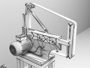 Belt Grinder 3D Model