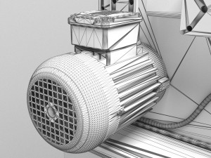 Belt Grinder 3D Model