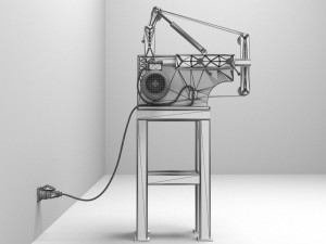 Belt Grinder 3D Model