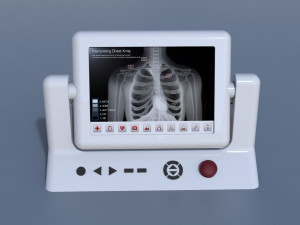 Medical Monitor 3D 模型