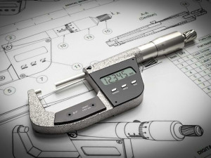 Digital Micrometer 3D Model