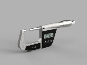 Digital Micrometer 3D Model