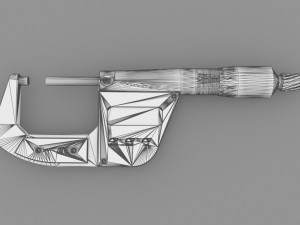 Digital Micrometer 3D Model