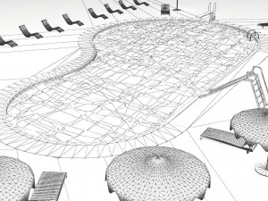 Swimming Pool Modello 3D