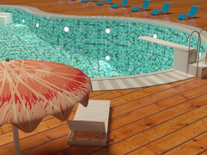 Swimming Pool Modello 3D