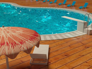 Swimming Pool Modello 3D