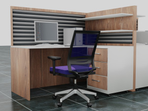 Workstation 4K 3D 模型