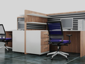 Workstation 4K 3D 模型
