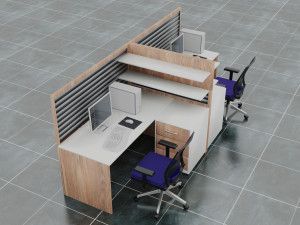Workstation 4K 3D 模型