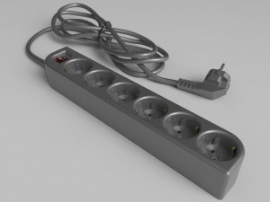 Newgen Multi Socket Modèle 3D
