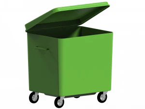 Underground Waste Bin 3D Model