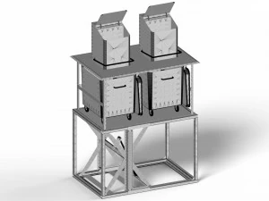 Underground Waste Bin 3D Model