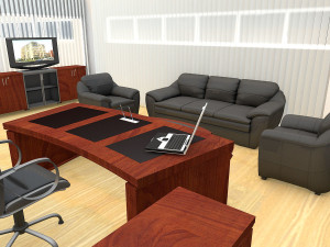 Office Floor 3D Model
