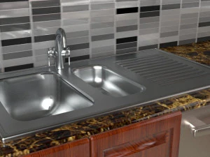 Flush Kitchen 3D Model