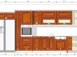 Flush Kitchen 3D Model