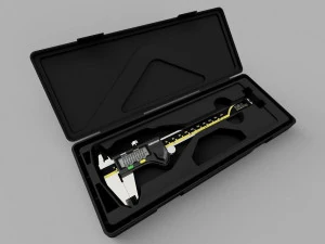 Digital Caliper 3D Model
