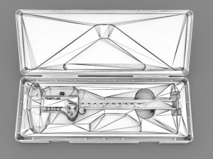 Digital Caliper 3D Model