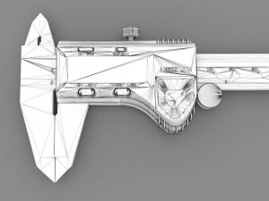 Digital Caliper 3D Model