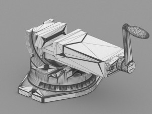 Machine Vise Modèle 3D