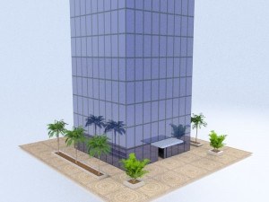 Skyscraper 3D Model