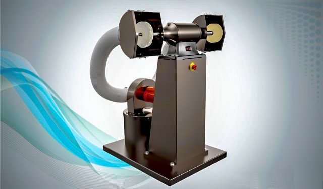 Polishing Machine 3D Model .c4d .max .obj .3ds .fbx .stl .blend 