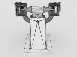 Polishing Machine 3D Model