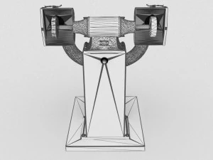 Polishing Machine 3D Model