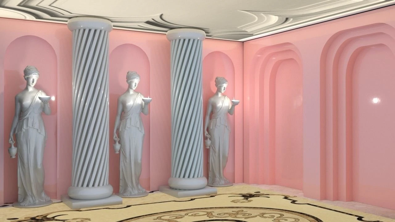 Gallery 3D Model .c4d .max .obj .3ds .fbx .stl .blend