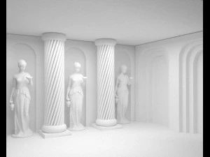 Gallery 3D Model