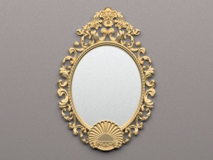 Classic Mirror 3D Model