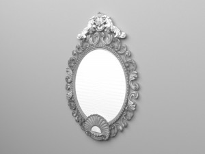 Classic Mirror 3D Model