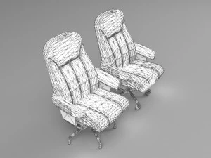 Boss Office Chair 3 3D Model