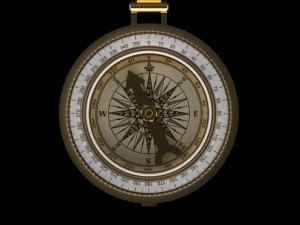 Gold Compass 3D 模型