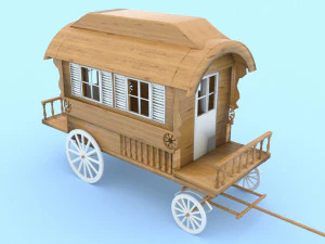 Caravan 3D Model
