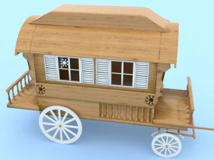 Caravan 3D Model