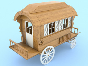 Caravan 3D 模型