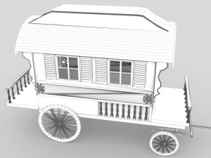 Caravan 3D Model