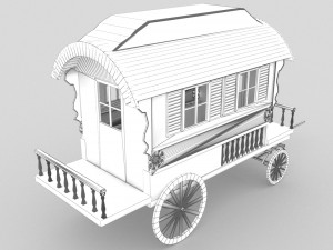 Caravan 3D 模型