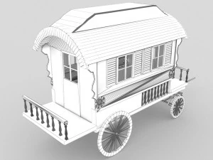 Caravan 3D Model