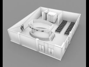 Hospital Floor 3D Model