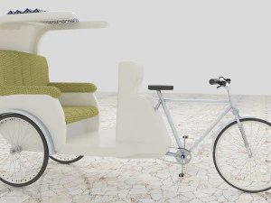 Bike Rickshaw 5 - 4K 3D Model