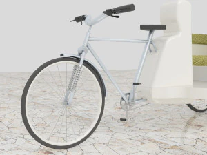 Bike Rickshaw 5 - 4K 3D Model