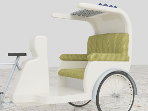 Bike Rickshaw 5 - 4K 3Dモデル