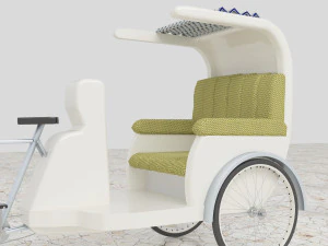 Bike Rickshaw 5 - 4K 3D Model