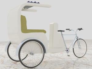 Bike Rickshaw 5 - 4K 3Dモデル