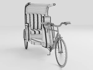 Bike Rickshaw 5 - 4K 3D Model