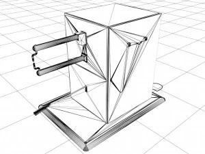 Spot Welder Machine 3D Model