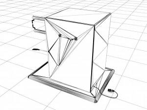Spot Welder Machine 3D Model